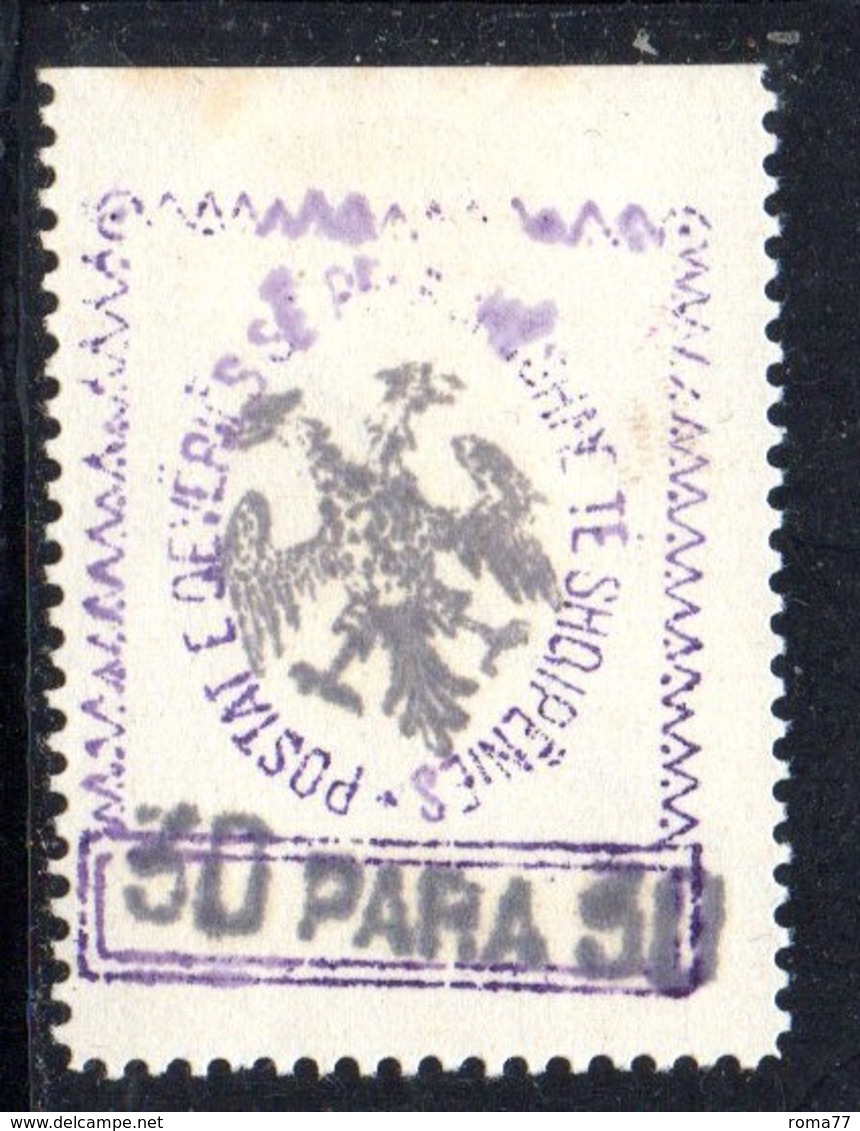 490 58 - ALBANIA 1913 ,  Indipendenza Yvert  N. 22  Nuovo Senza Gomma - Albania