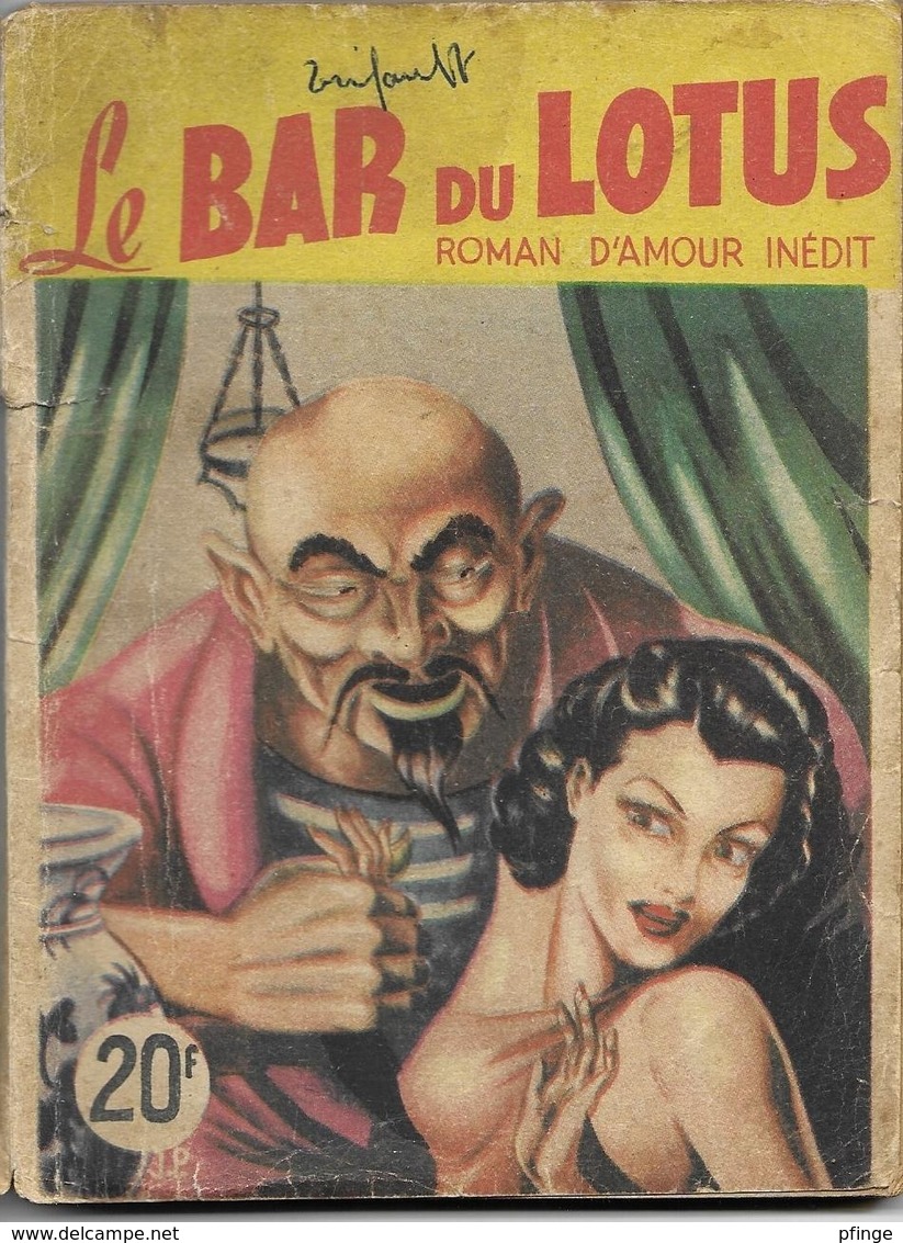 Le Bar Du Lotus Par Louis De La Hattais - Heure D'amour N°1 - Romantique