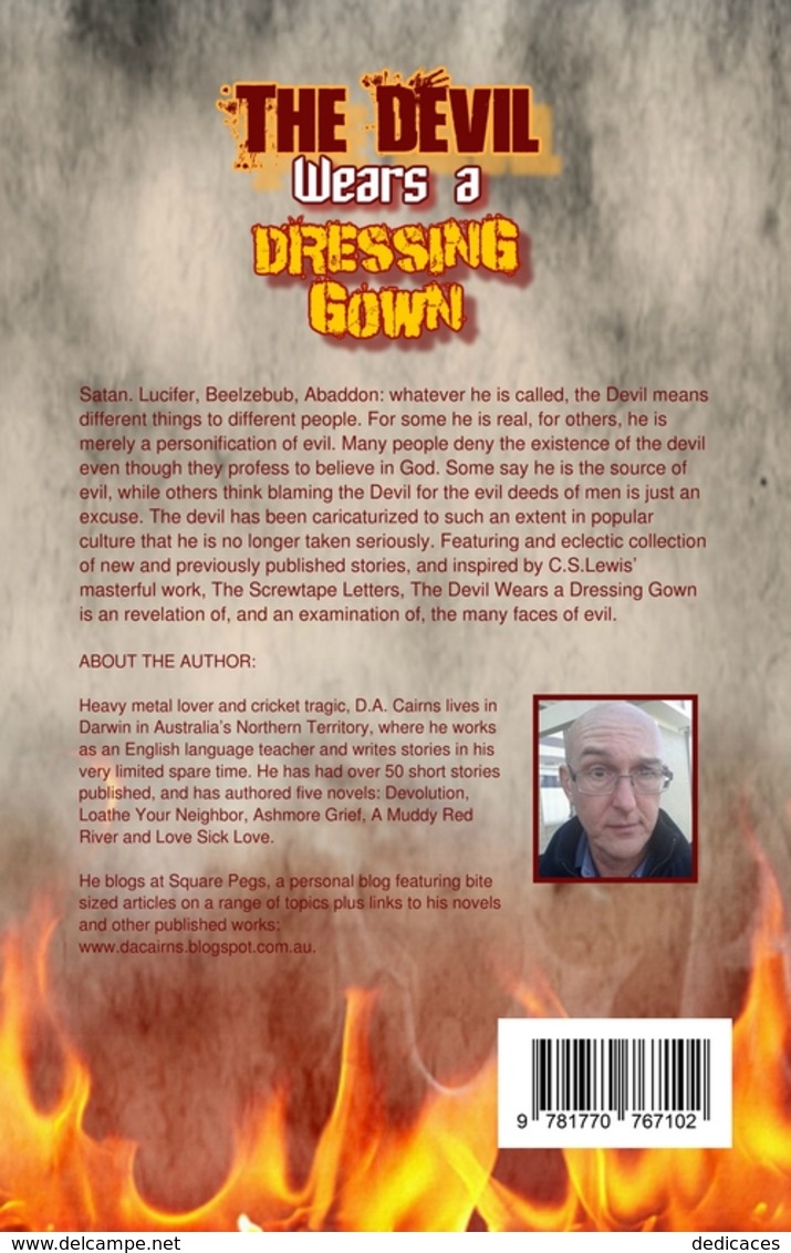 The Devil Wears A Dressing Gown, By D.A. Cairns - Paranormal/Supernatural