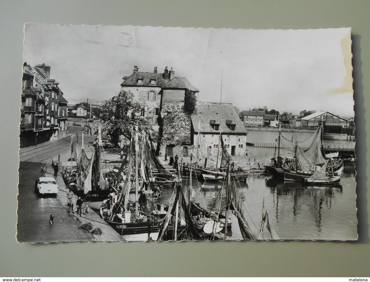 CALVADOS HONFLEUR LES BATEAUX DE PECHE ET LA LIEUTENANCE - Honfleur