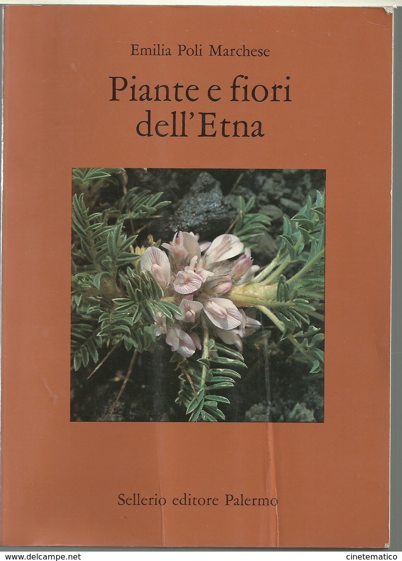 Libro/book/livre/buch "Piante E Fiordi Dell'Etna" Di Emilia Poli Marchese - Sellerio Editore Palermo - Jardinería
