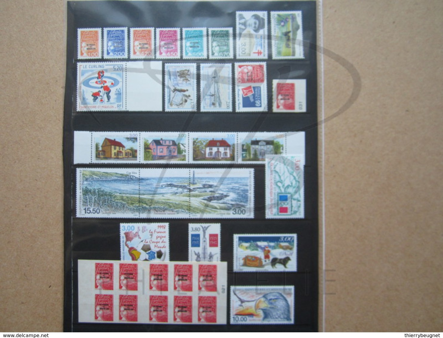 VEND BEAUX TIMBRES DE S.P.M. , ANNEES 1997 + 1998 + P.A. + CARNET , XX !!! - Années Complètes