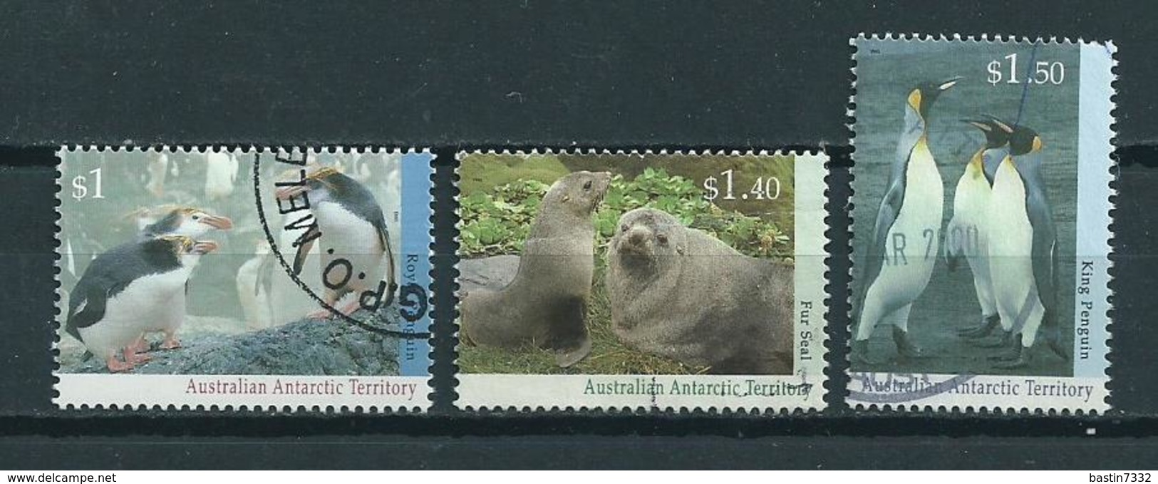 1993 AAT Complete Set Animals,dieren,tiere,pinquin Used/gebruikt/oblitere - Gebruikt