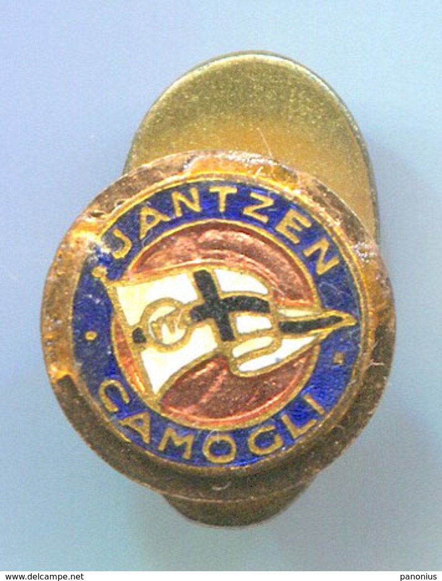 Water Polo / Pallanuoto - JANTZEN CAMOGLI, Italy, Enamel, Vintage Pin, Badge, Abzeichen, Button Hole, Bertoni - Wasserball