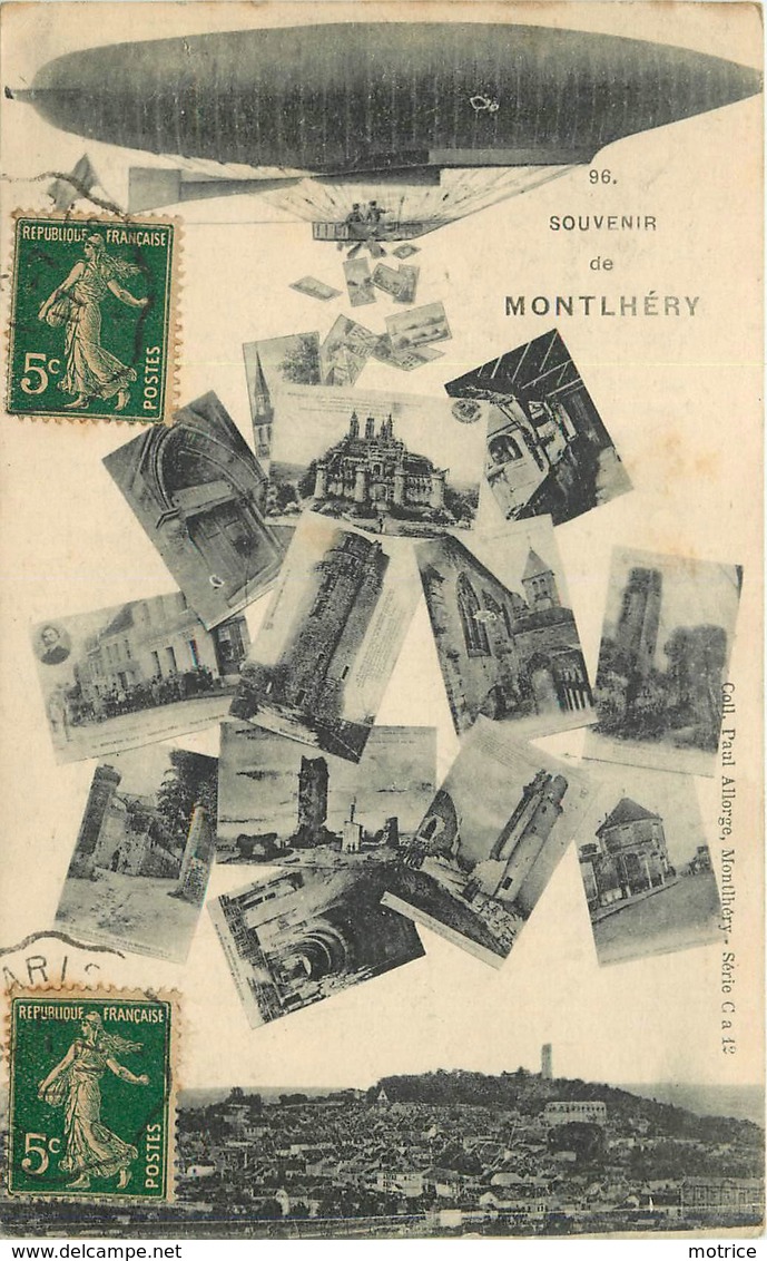 MONTLHERY - Souvenir, Carte Multi-vues. - Montlhery