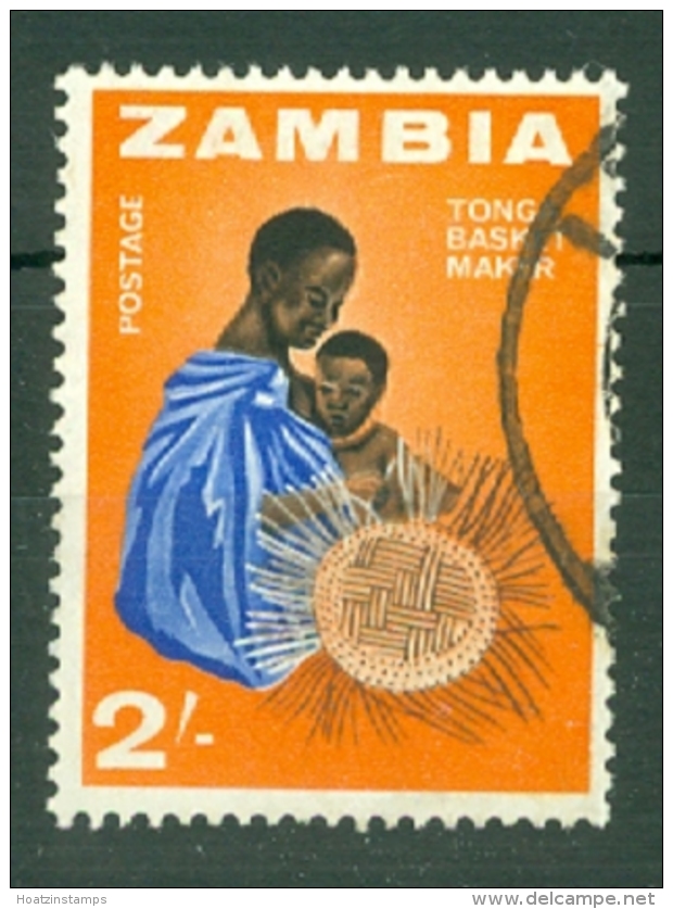 Zambia: 1964   Pictorial    SG103   2/-     Used - Zambia (1965-...)