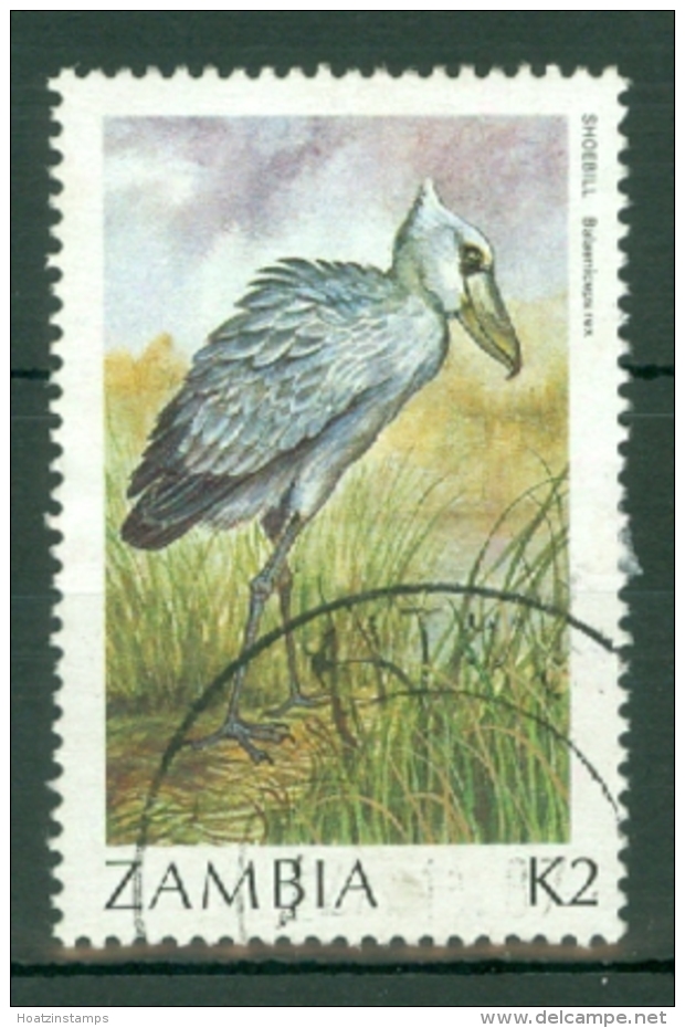 Zambia: 1987/88   Birds    SG499   K2     Used - Zambia (1965-...)