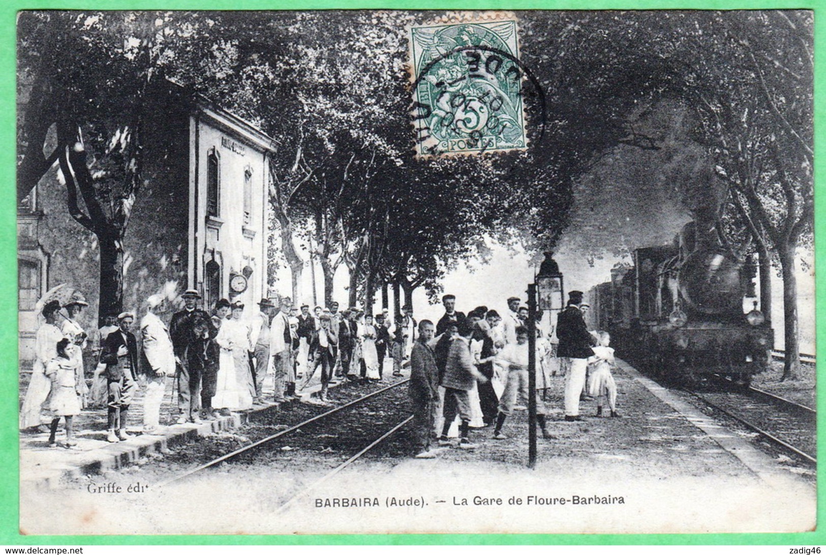 BARBAIRA - LA GARE DE FLOURE BARBAIRA - Autres & Non Classés