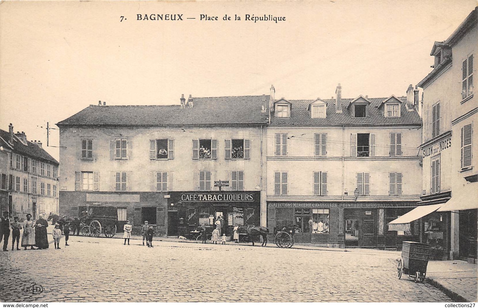 92-BANEUX- PLACE DE LA REPUBLIQUE - Bagneux