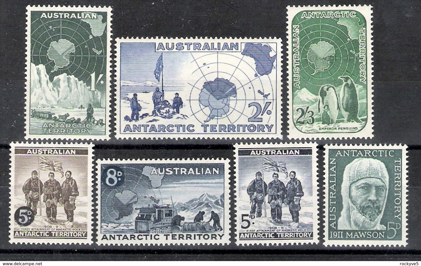 Australian Antarctic Teritory 1957-61 Commemorative Sets MNH CV £14.10 - Other & Unclassified