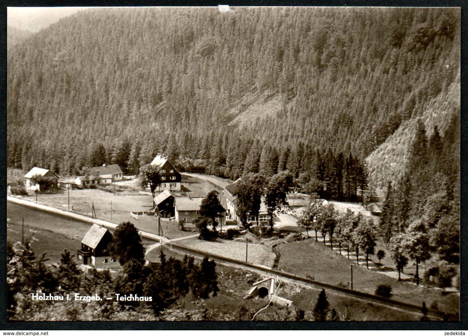 B3955 - Holzhau - Teichhaus - W. Kenne Dresden - DDR 1966 - Holzhau