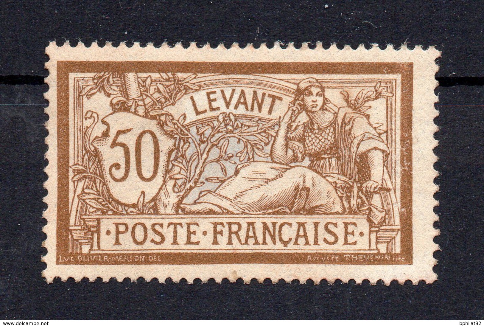 !!! LEVANT : N°25 NEUF ** GOMME JAUNIE HABITUELLE - Unused Stamps