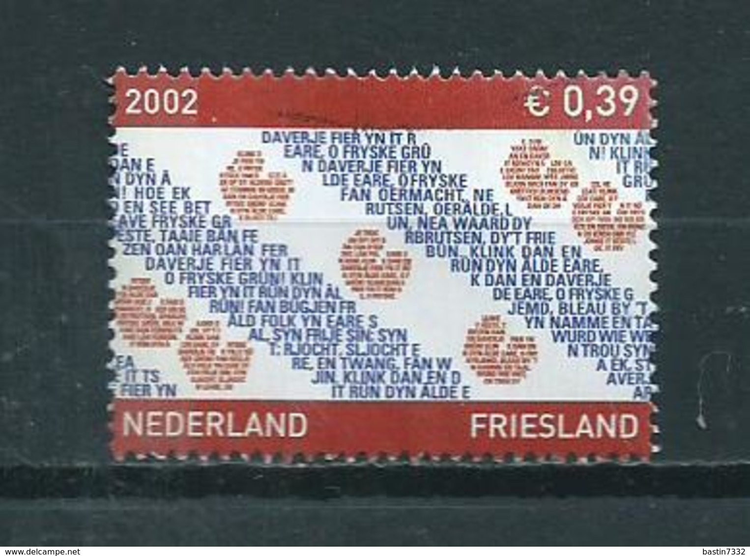 2002 Netherlands Friesland Used/gebruikt/oblitere - Gebruikt