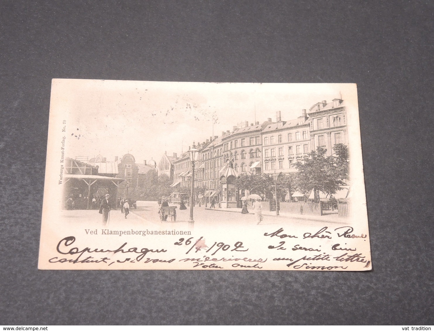 DANEMARK - Affranchissement De Copenhague Sur Carte Postale Pour La France En 1902 - L 17143 - Brieven En Documenten