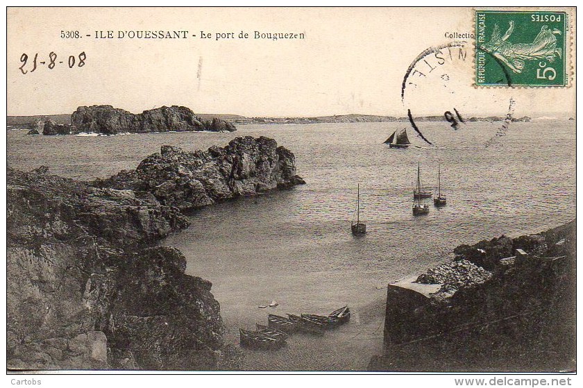 29 ILE D'OUESSANT  Le Port De Bouguezen - Ouessant