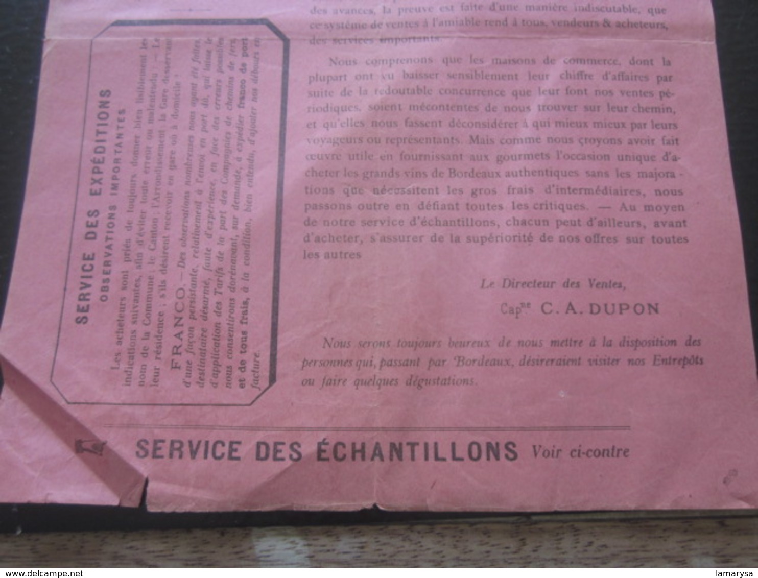 1896 Publicité Vente-Rhum-Kirsch-Champagne-Muscat-Madère-Bordeaux Comptoir Entrepôt Girondin Facture-Document Commercial - 1900 – 1949