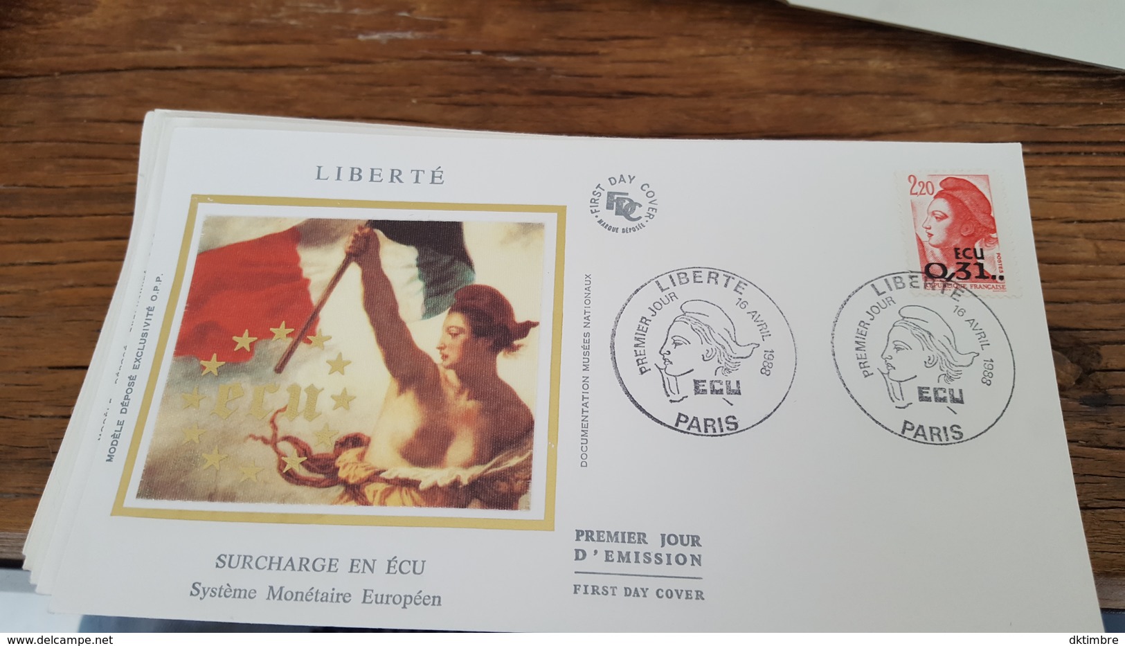 LOT 398316 TIMBRE DE FRANCE 70  PREMIERS JOUR PORT A 3 EUROS