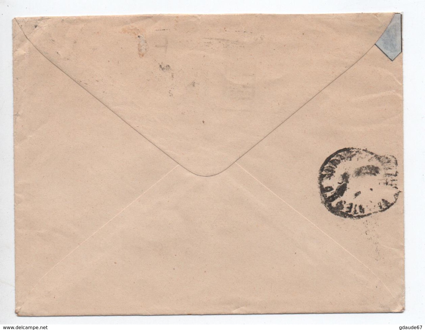 1939 - ENVELOPPE ENTIER TYPE PAIX 65c De PARIS - Enveloppes Types Et TSC (avant 1995)