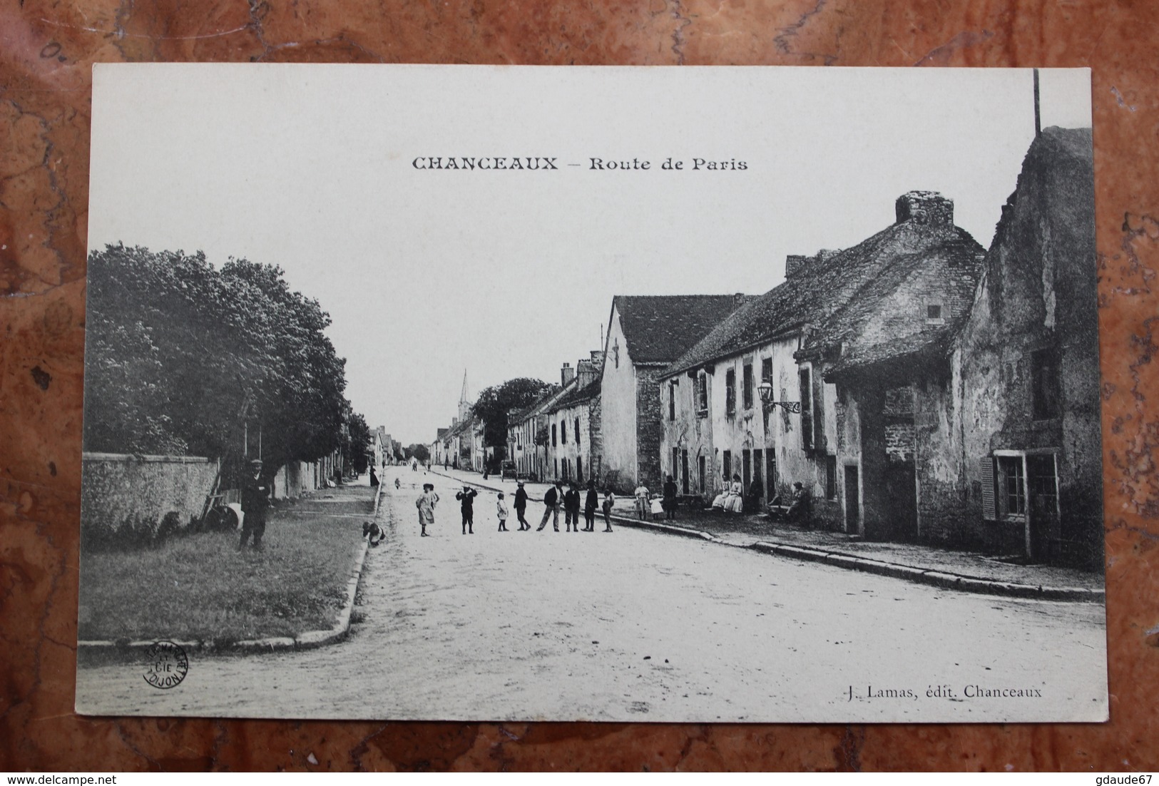 CHANCEAUX (21) - ROUTE DE PARIS - Autres & Non Classés