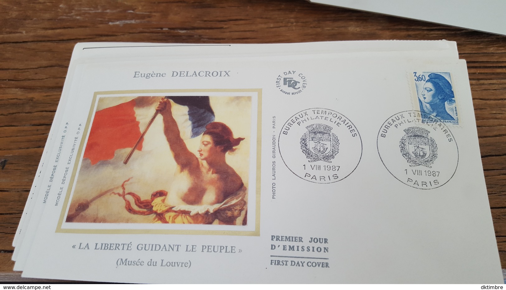 LOT 398318 TIMBRE DE FRANCE 70  PREMIERS JOUR PORT A 3 EUROS