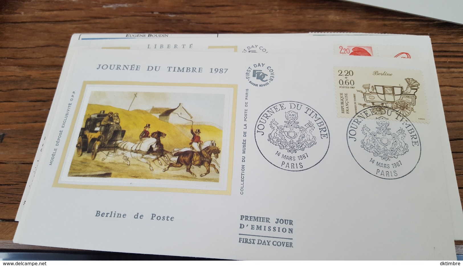 LOT 398318 TIMBRE DE FRANCE 70  PREMIERS JOUR PORT A 3 EUROS