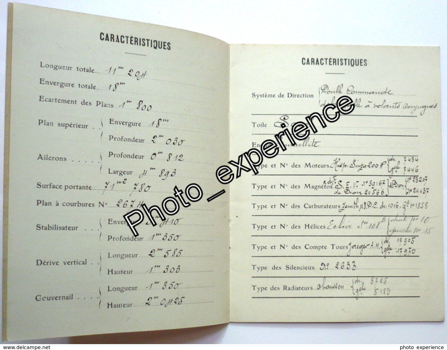 Livret Document Guerre 14-18 Aviation Airplane Military WW1 VILLACOUBLAY Yvelines 78 - Documents