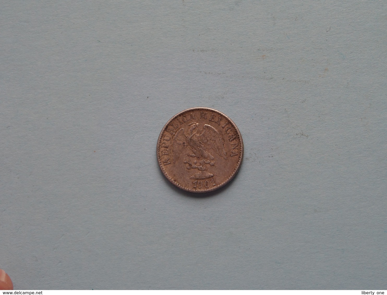 1901 CN Q 902,7 - 10 Centavos / KM 404 ( Uncleaned Coin / For Grade, Please See Photo ) !! - Mexique