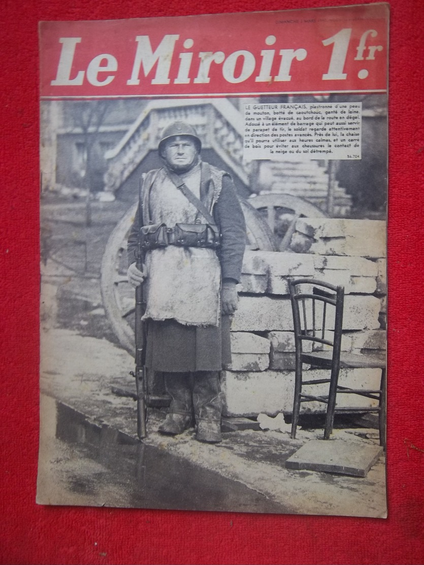 "le Miroir" Du Dimanche 3 Mars 1940 - 1939-45