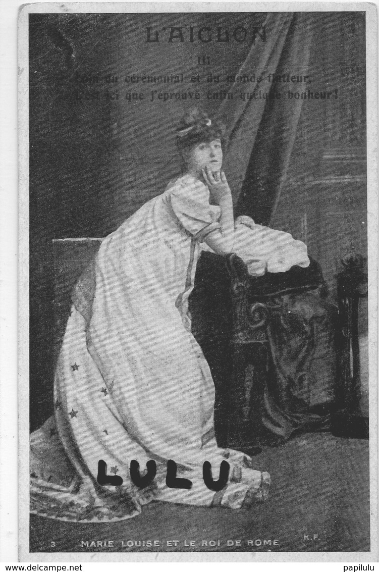 FEMMES N° 467 : L Aiglon Acte 3 : Marie Louise Et Le Roi De Rome ( Spectacle Théâtre Auteur Edmond Rostand En 1900 ) - Femmes