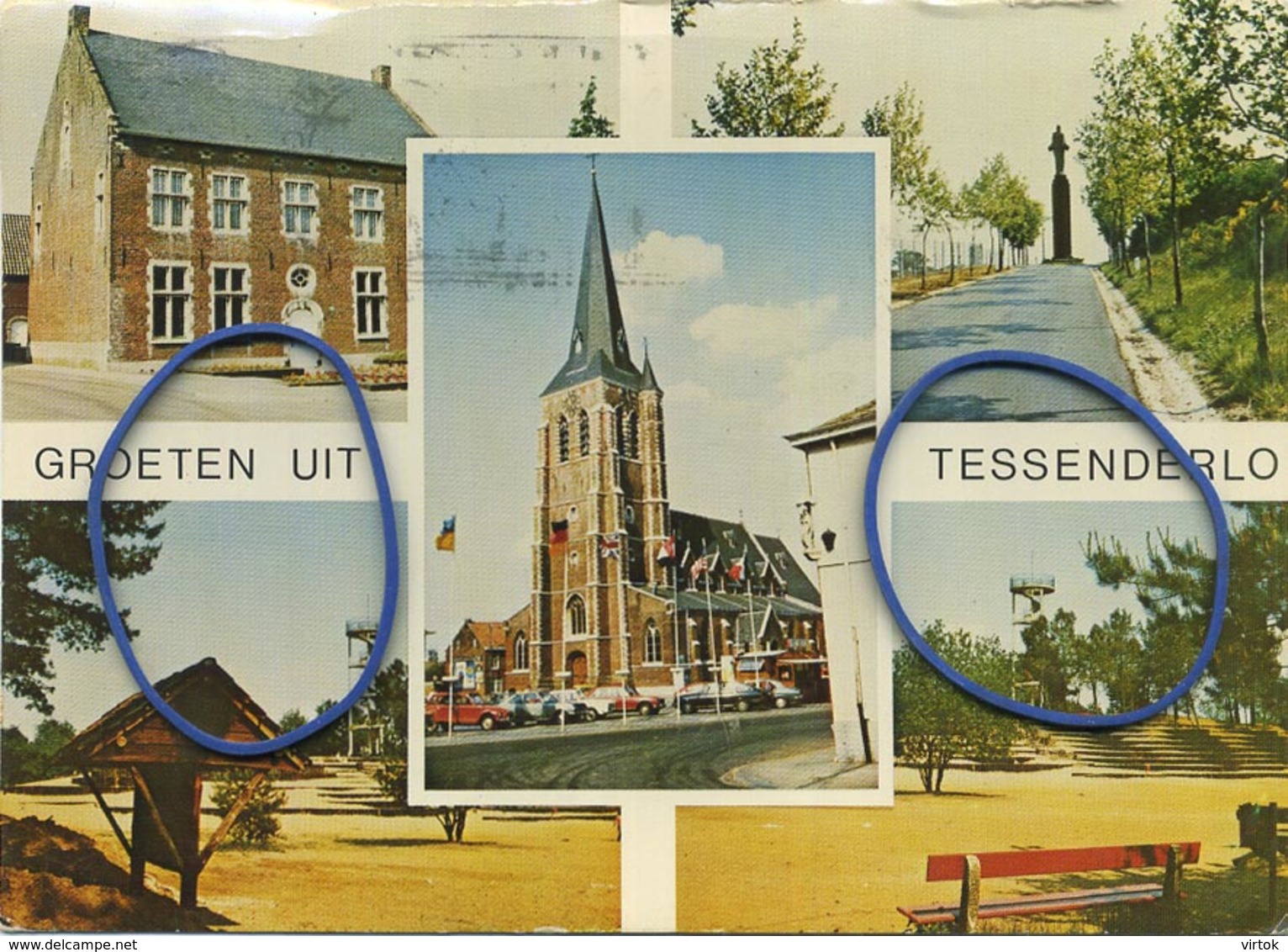 Tessenderlo :  Groeten Uit  ( Groot Formaat 15 X 10.5 Cm ) - Tessenderlo