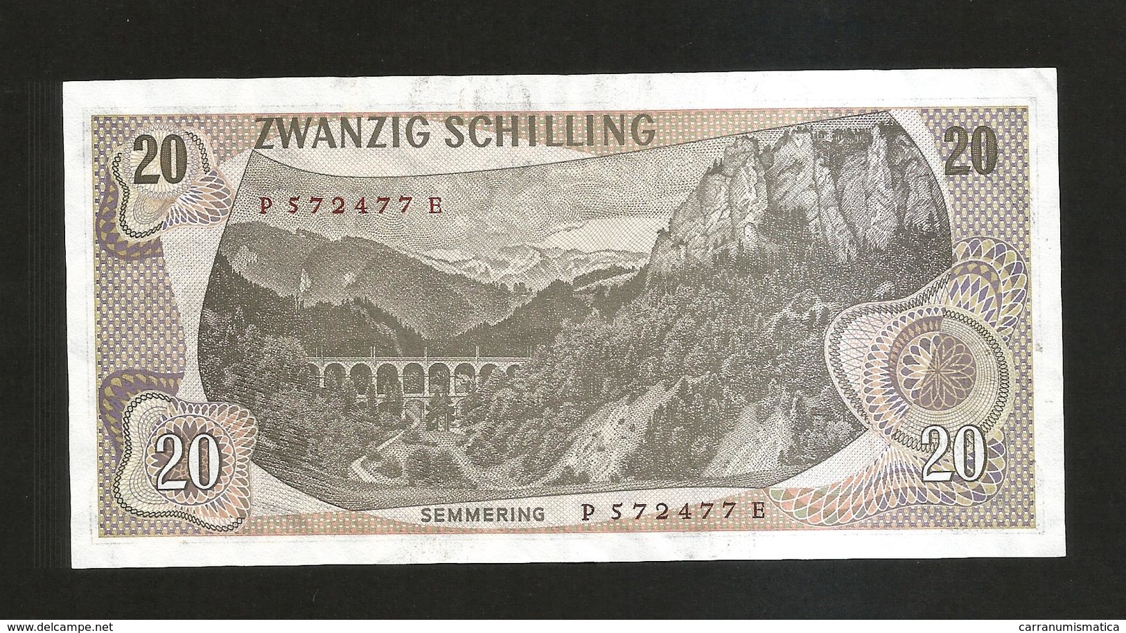 AUSTRIA / OESTERREICHISCHE NATIONALBANK - 20 SHILLING - (Wien 1967) Carl Ritter Von Ghega - Austria