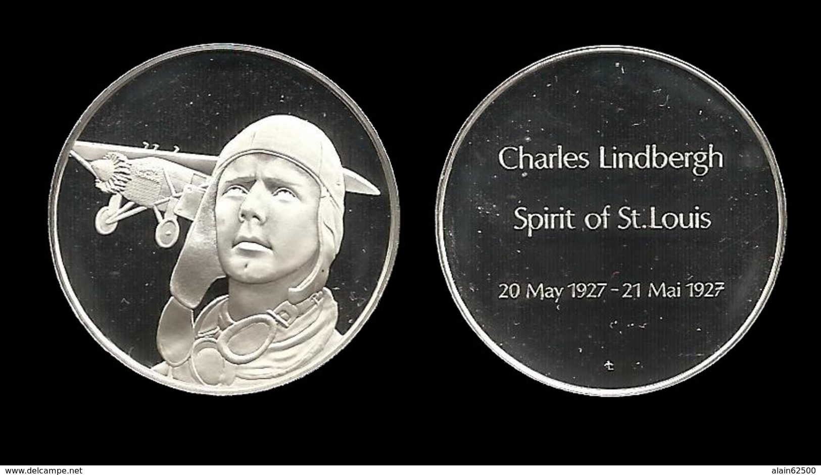 MEDAILLE DE CHARLES LINBERG . - Royaux / De Noblesse