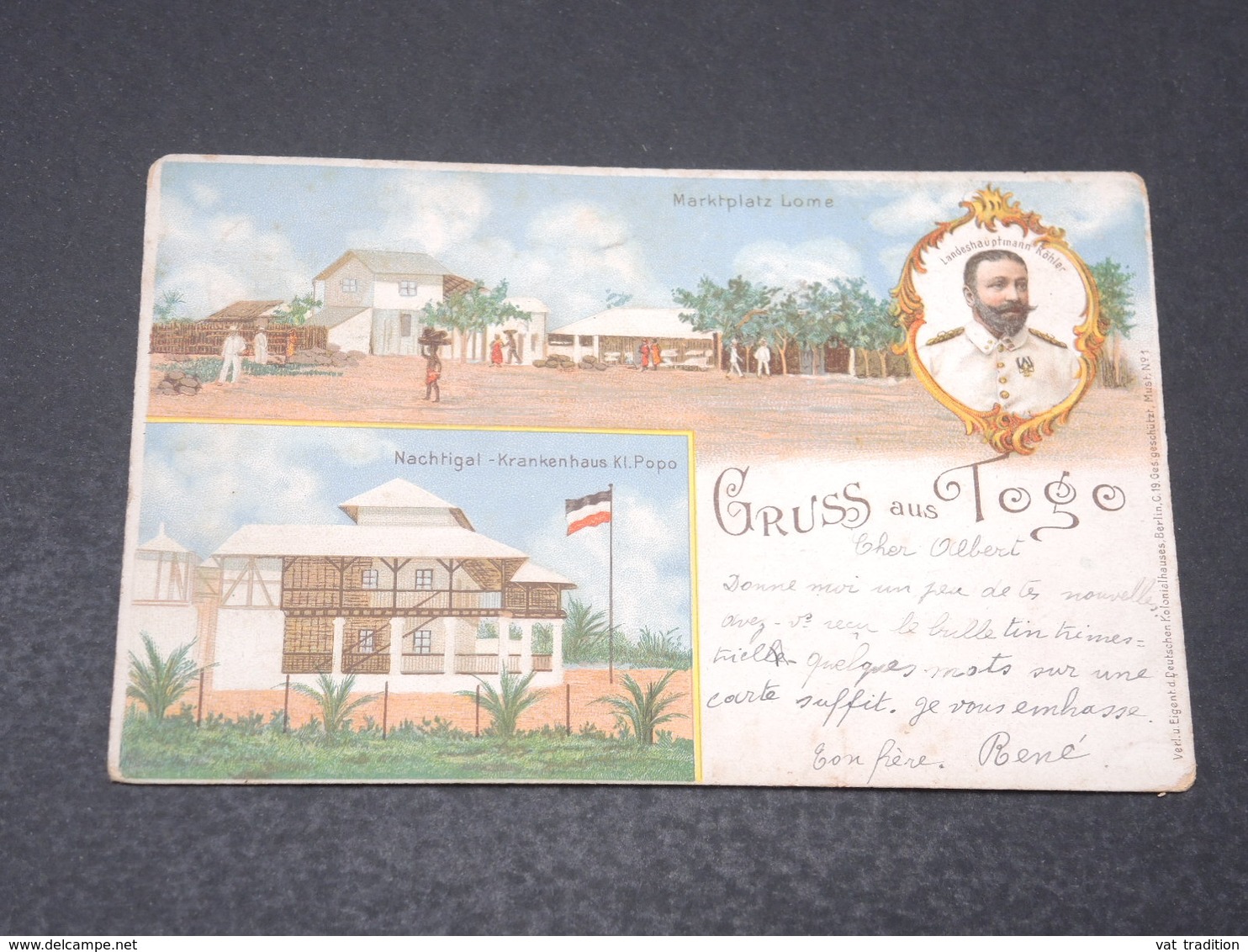 TOGO - Carte Postale - Gruss Aus Togo - Voyagé En 1899 Pour La Belgique - L 17200 - Togo