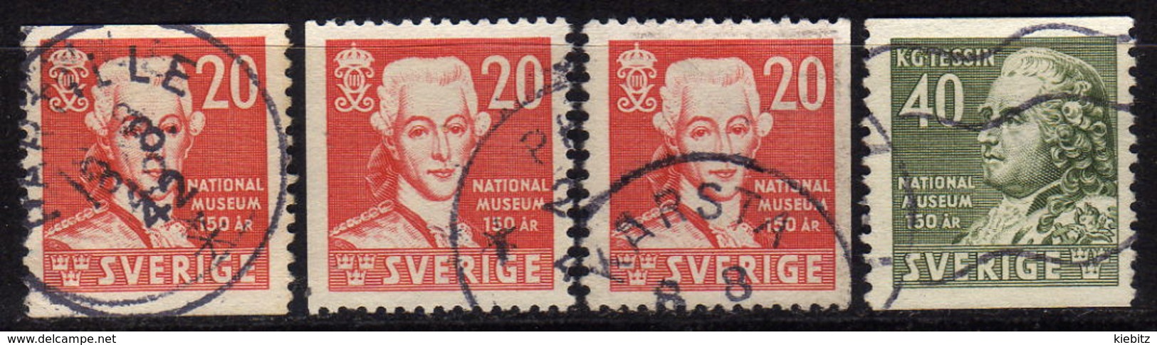 SCHWEDEN 1942 - MiNr: 291-292 Komplett  Used - Gebruikt