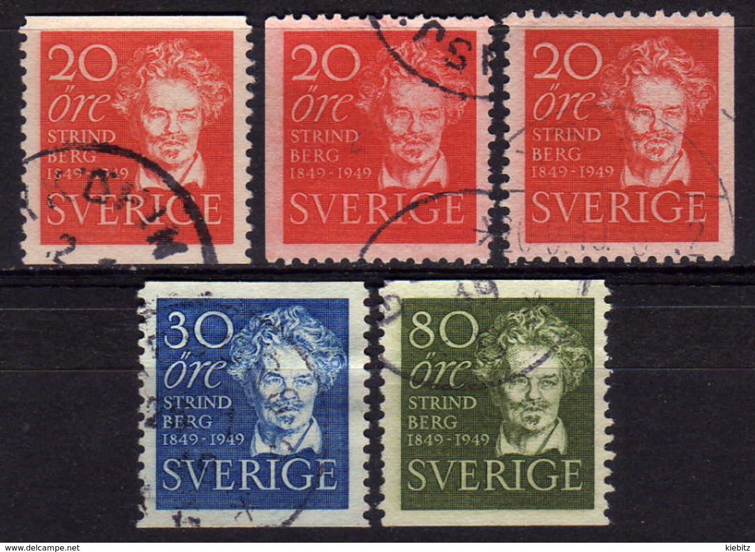 SCHWEDEN 1949 - MiNr: 346-348 Komplett  Used - Usati