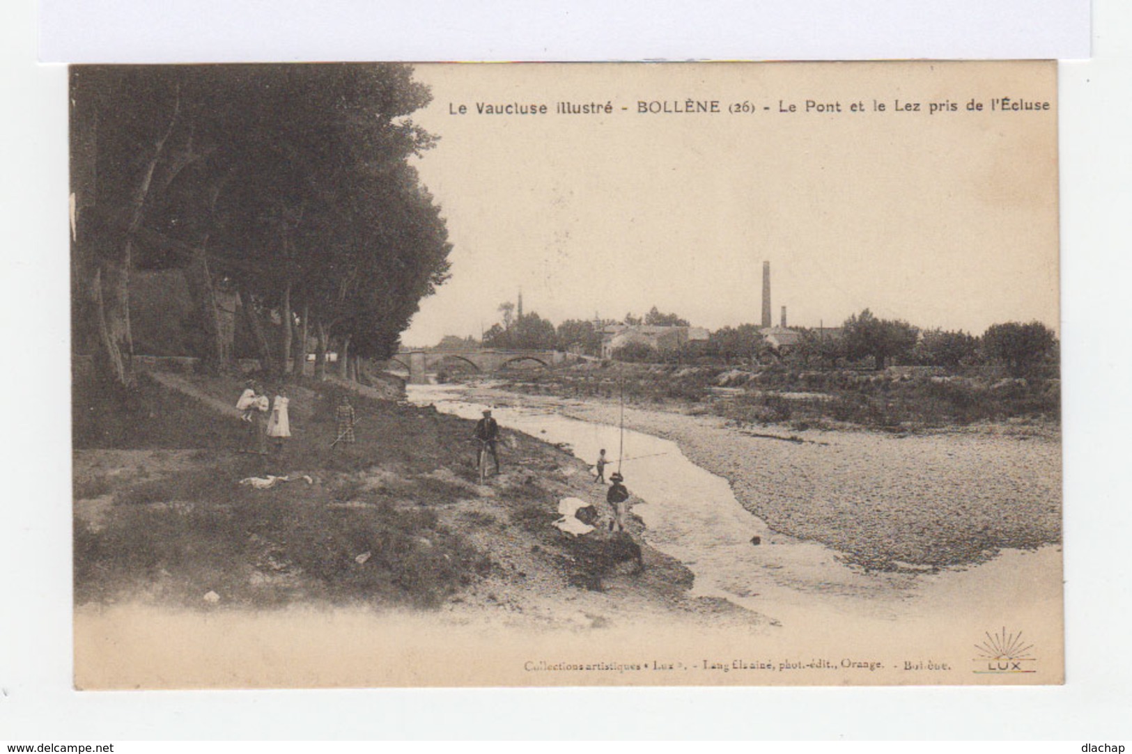 Sur Carte Postale Du Vaucluse Cachet 99é De L. Et CAD Bolléne Décembre 1914. (2841) - Oorlog 1914-18