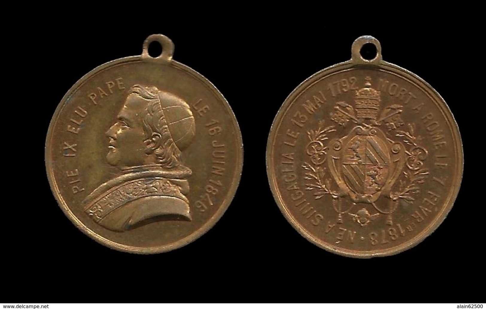 MEDAILLE DU VATICAN . PIE IX . - Royal/Of Nobility