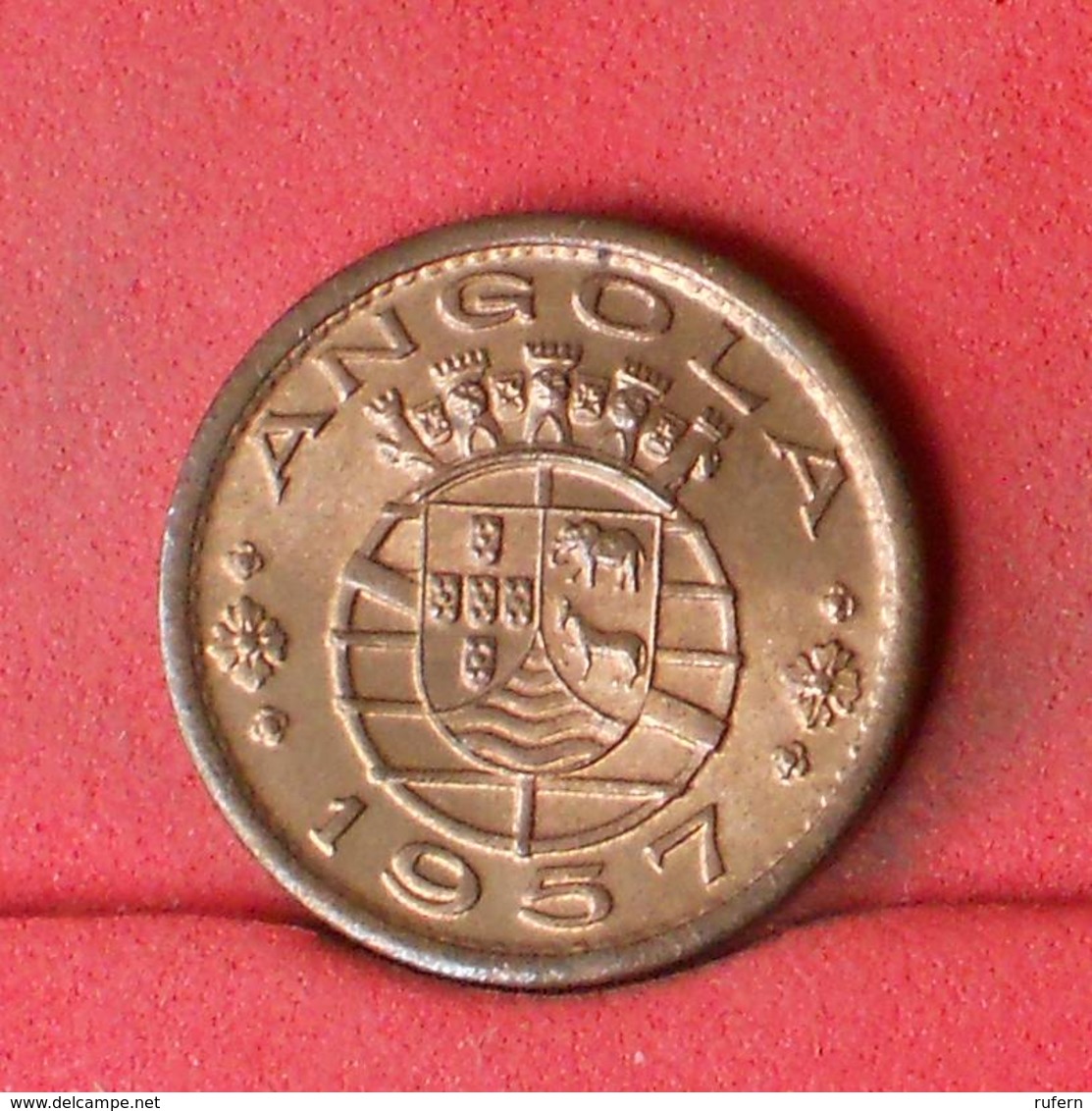 ANGOLA 50 CENTAVO 1957 -    KM# 75 - (Nº22616) - Angola