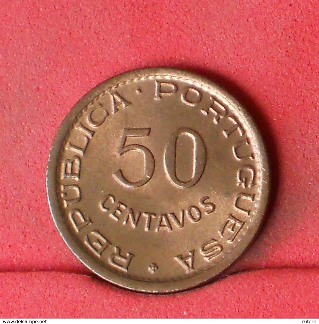 ANGOLA 50 CENTAVO 1957 -    KM# 75 - (Nº22616) - Angola