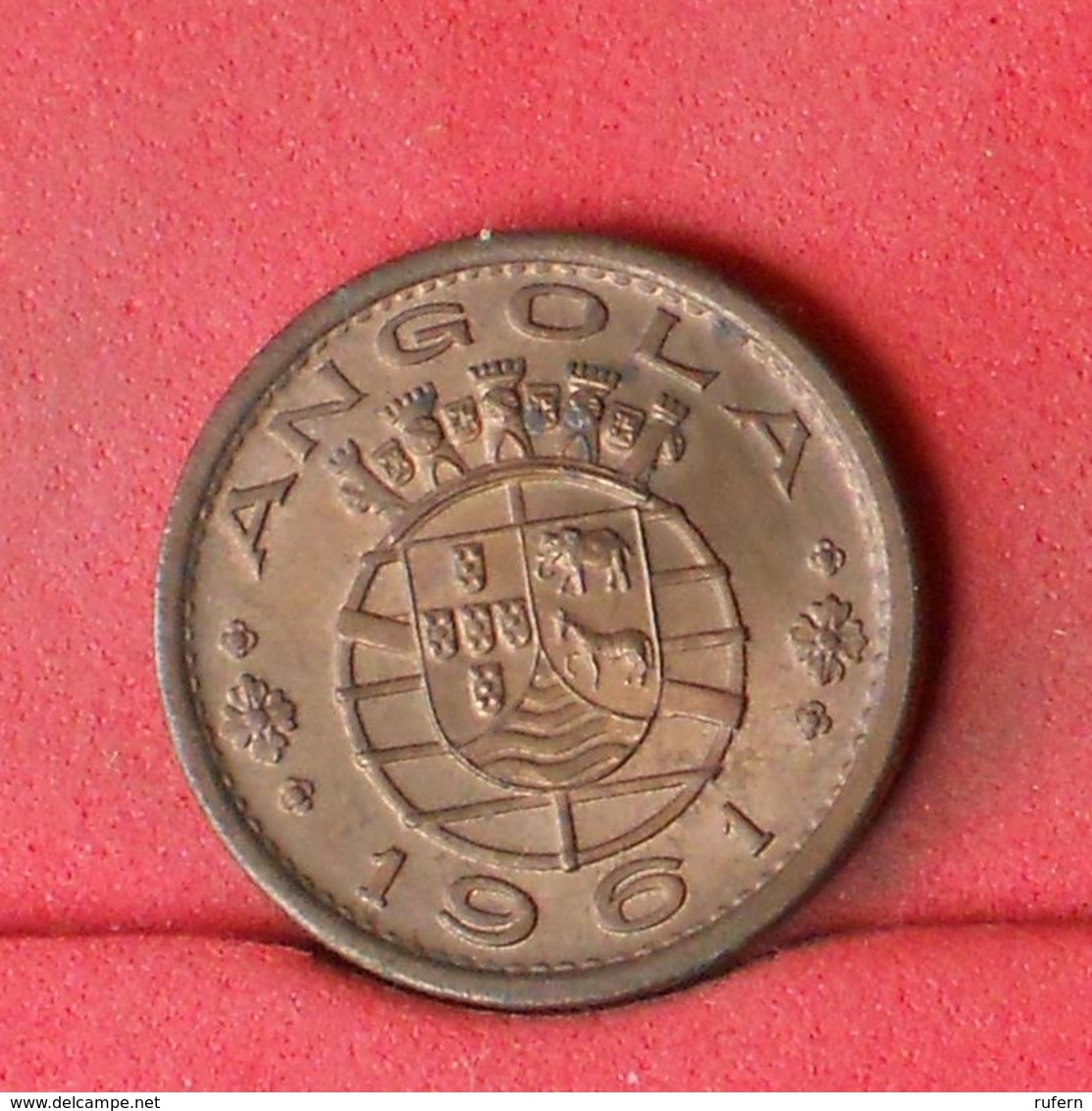ANGOLA 50 CENTAVO 1961 -    KM# 75 - (Nº22617) - Angola