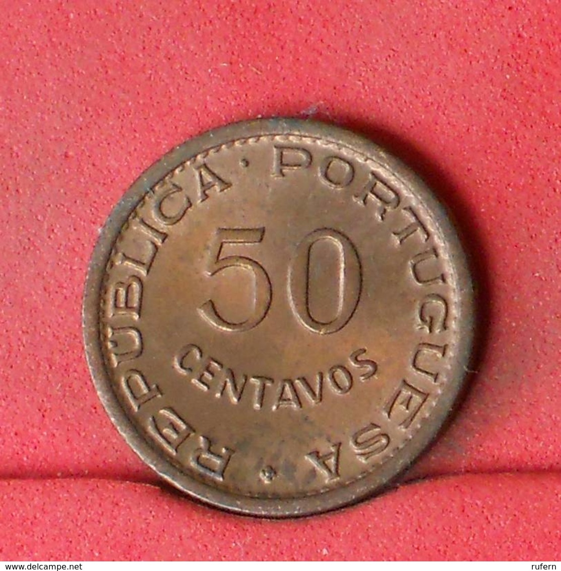 ANGOLA 50 CENTAVO 1961 -    KM# 75 - (Nº22617) - Angola