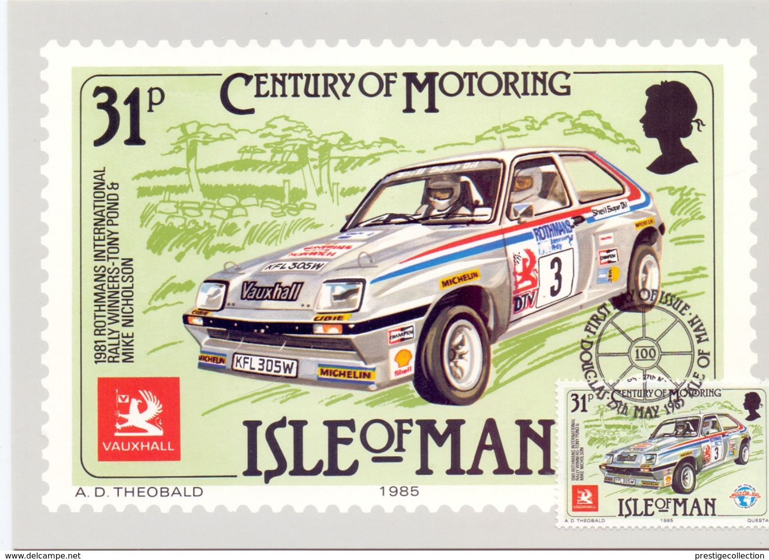 ISLE OF MAN COLLECTION CARS 6 PIECES MAXIMUM    (MAGG180303-308) - Isola Di Man