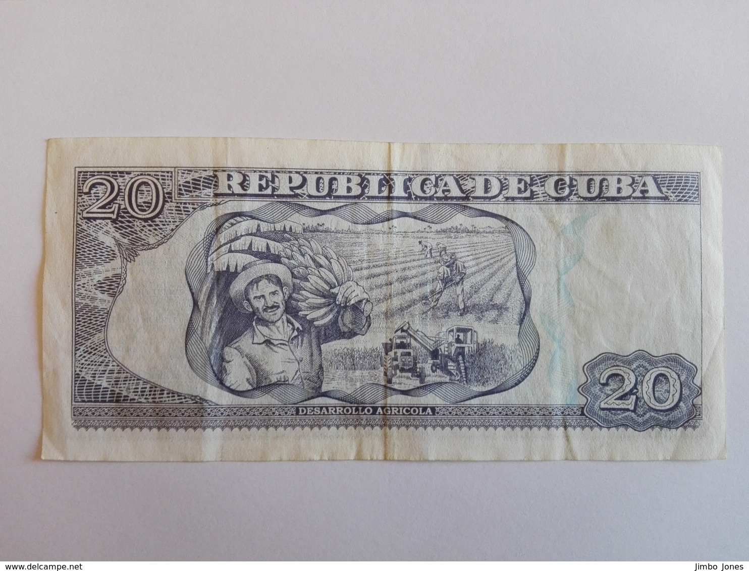 20 Pesos Nacional (CUP) Banknote Aus Kuba Von 2015 (sehr Schön) - Cuba
