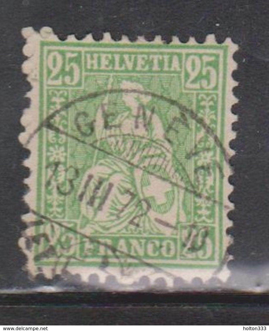 SWITZERLAND Scott # 55a Used - Gebraucht