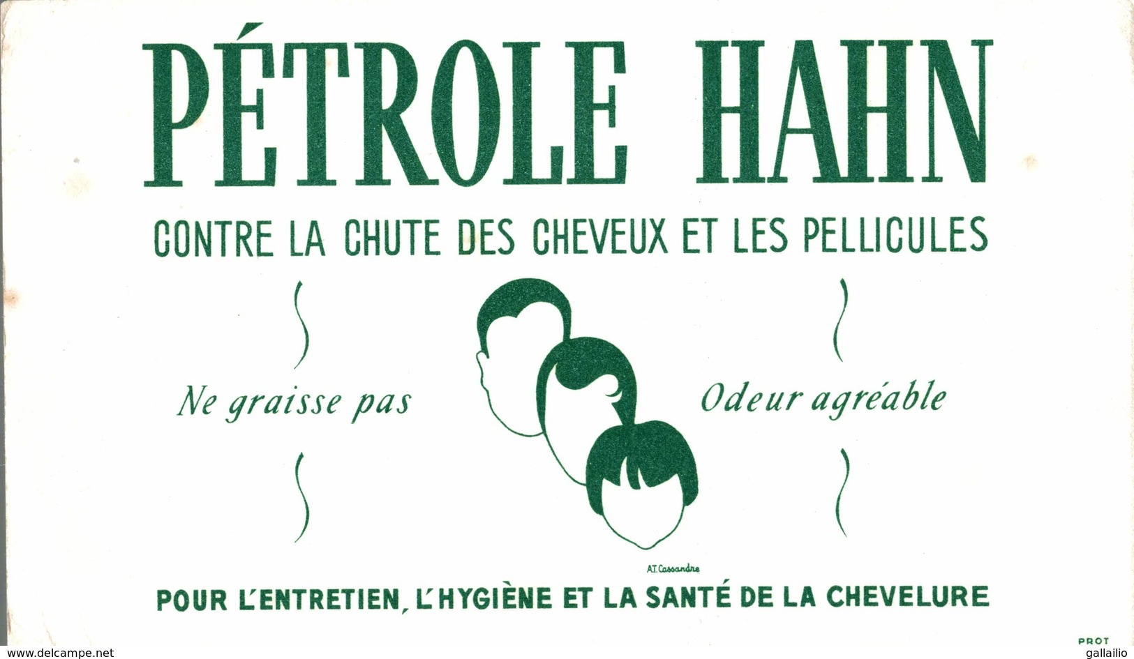 BUVARD PETROLE HAHN - Parfums & Beauté