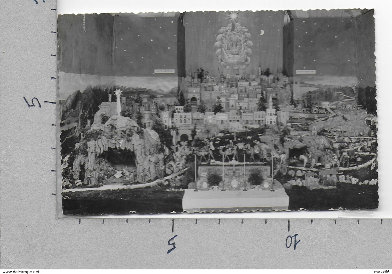 CARTOLINA VG ITALIA - Presepe Riconducibile A GEMONA DEL FRIULI - G. Di Piazza Fotografo - 9 X 14 - ANN. 1937 - Altri & Non Classificati