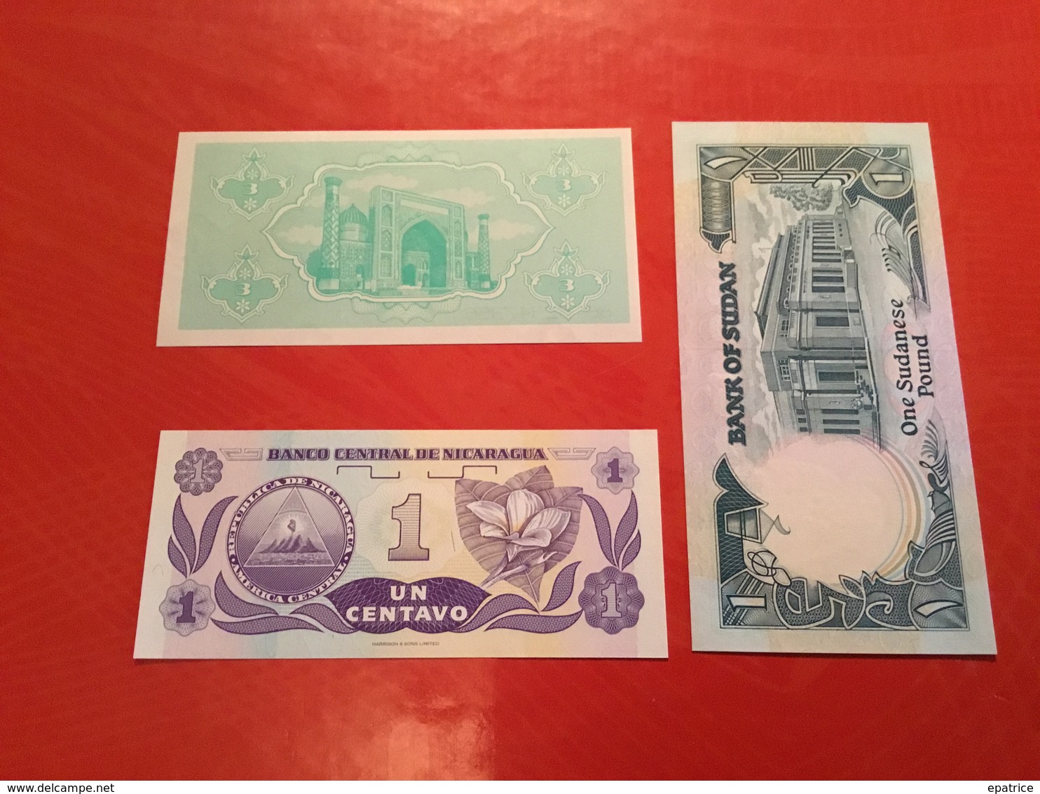 LOT DE 3 Billets Neuf - Lots & Kiloware - Banknotes