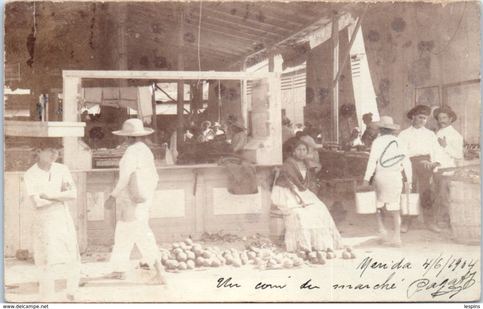 AMERIQUE --  Mexique --  Mérida --  Carte Photo - Rare - Mexico