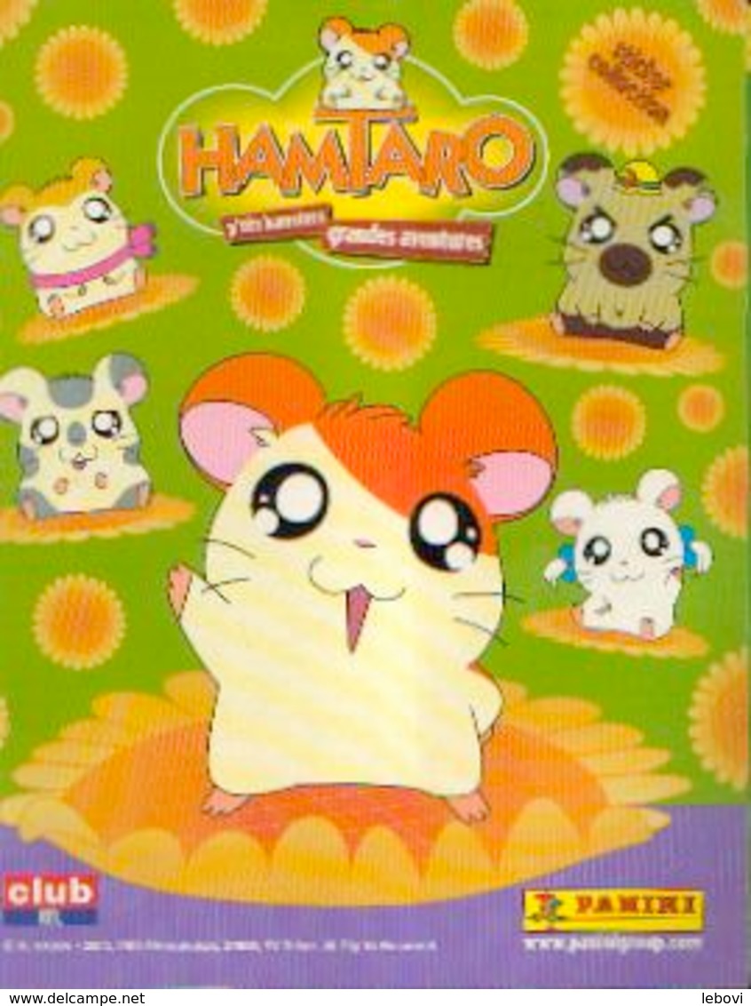 PANINI « HAMTARO P’tits Hamsters Grandes Aventures» - Album INcomplet  (avec +/- 83 % Des Chromos En Tenant Compte ---> - Sammelbilderalben & Katalogue