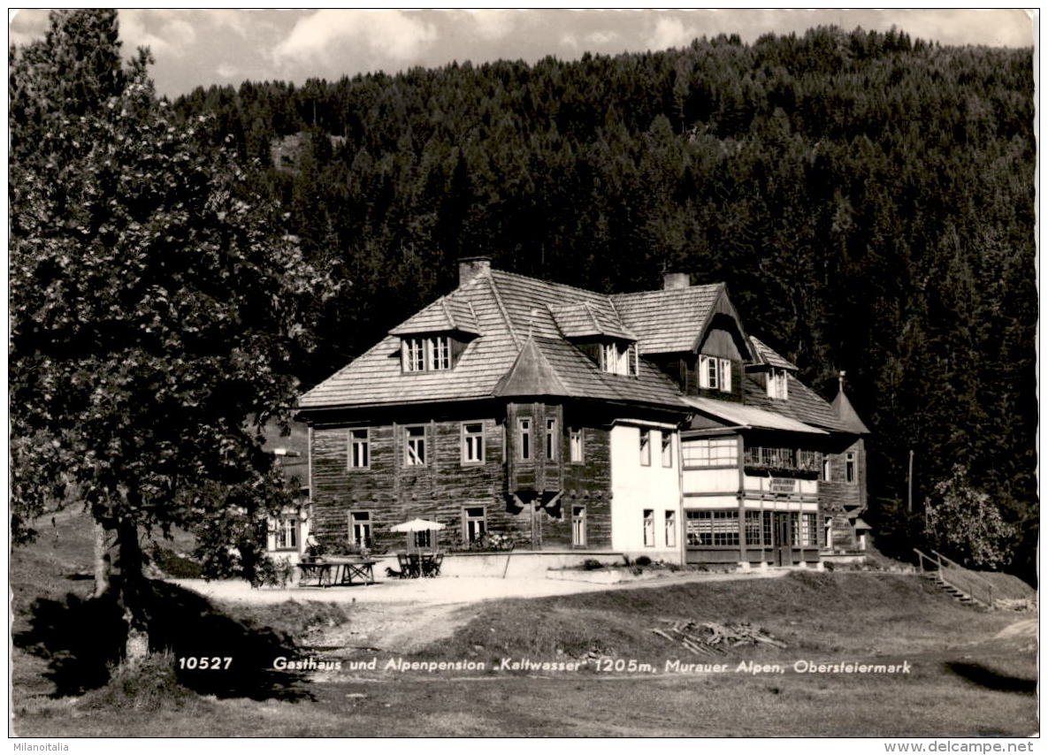 Gasthaus Und Alpenpension "Kaltwasser" - Murauer Alpen, Obersteiermark - Stadl An Der Mur (10527) * 21. 8. 1961 - Sonstige & Ohne Zuordnung